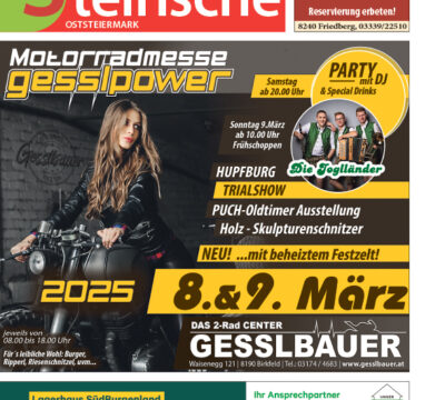 Oststeiermark März 2025