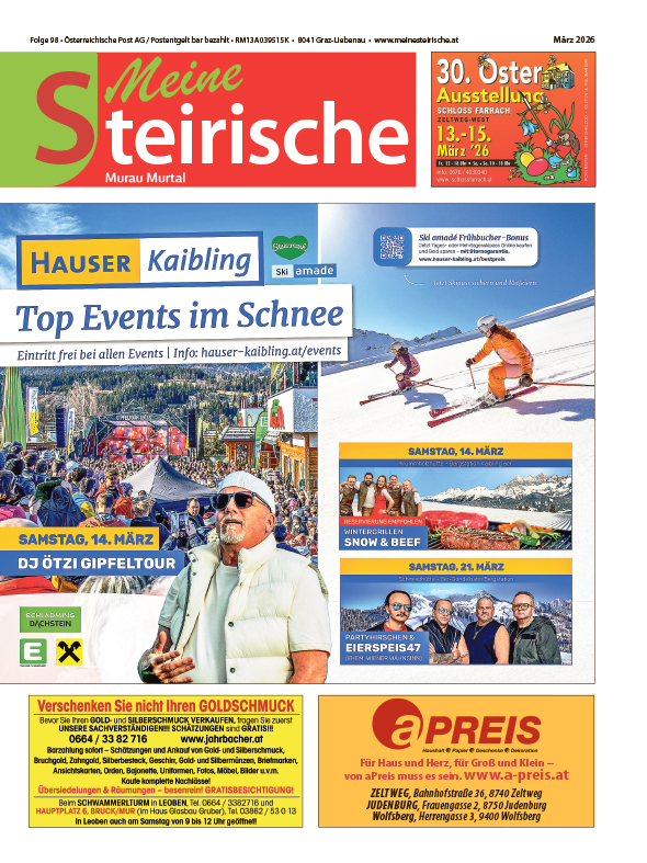 Murau Murtal März 2026