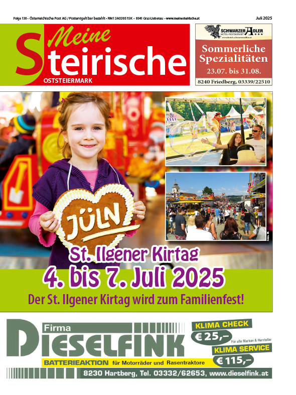 Oststeiermark Juli 2025