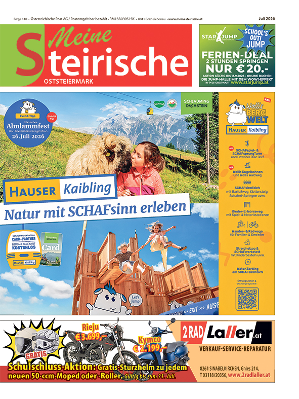 Oststeiermark Juli 2026