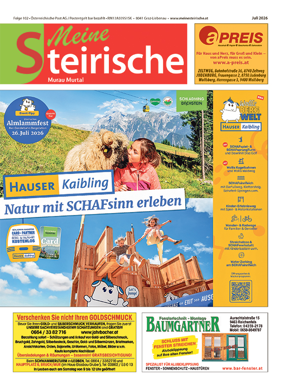 Murau Murtal Juli 2026