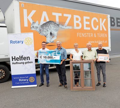 Katzbeck Fenster & Türen hilft Erdbebenopfern